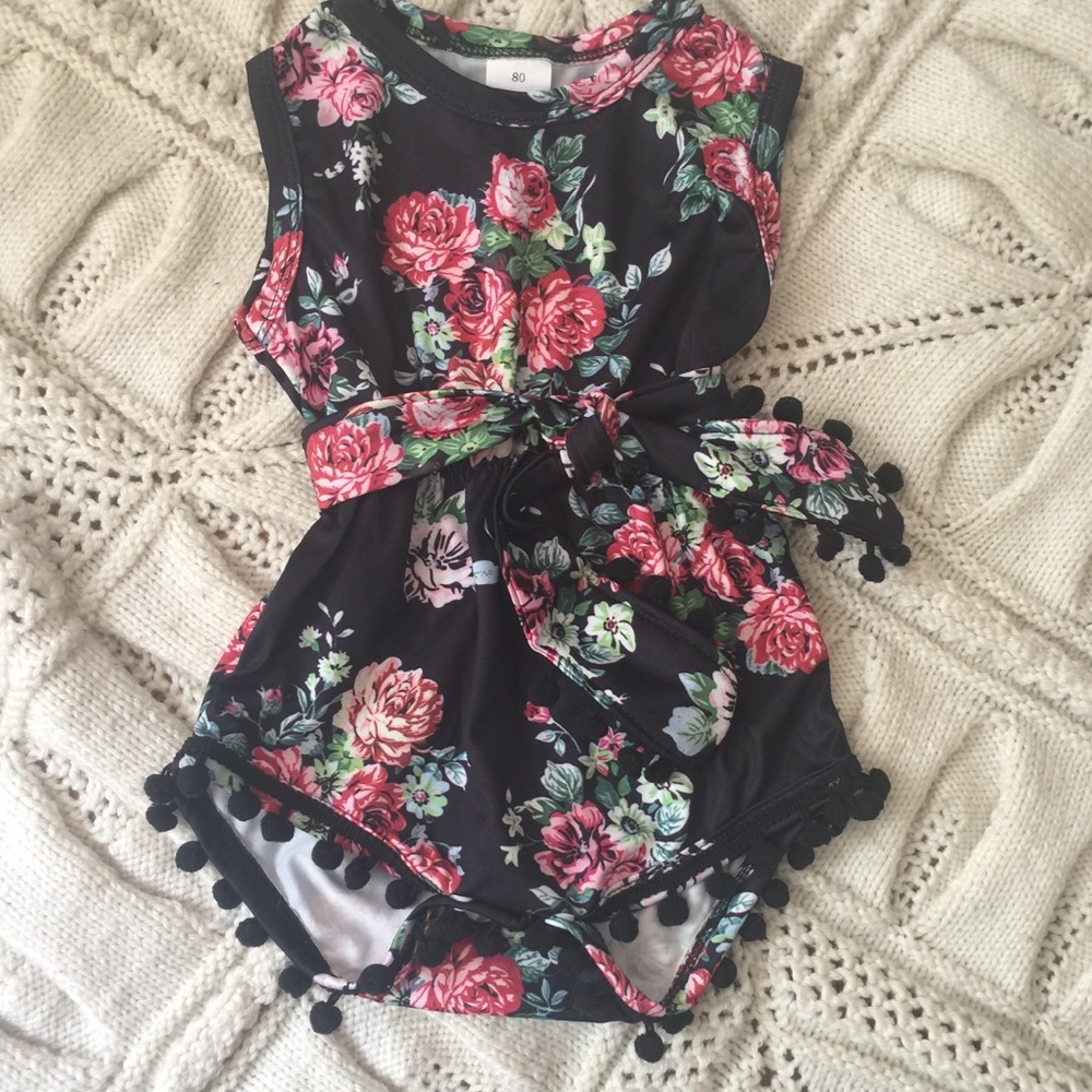 NWT Floral Romper